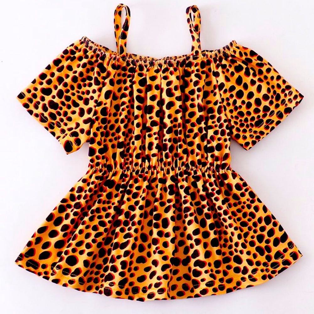 animal print blouse